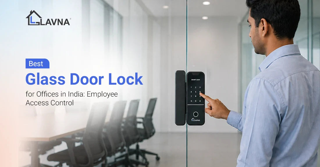 Best Glass Door Lock for Offices in India: Employee Access Control