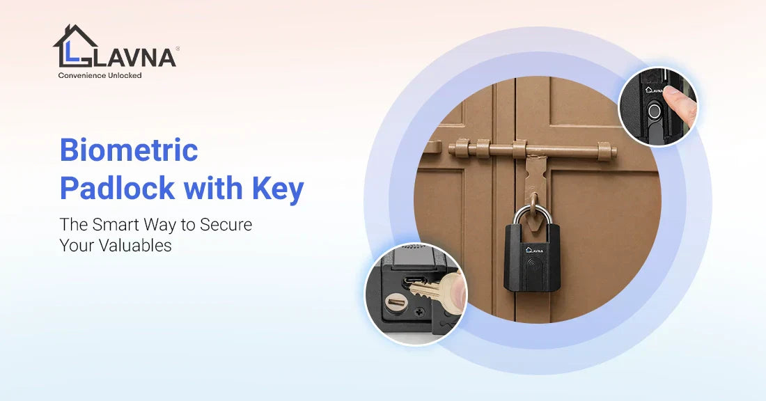 Biometric Padlock with Key: The Smart Way to Secure Your Valuables