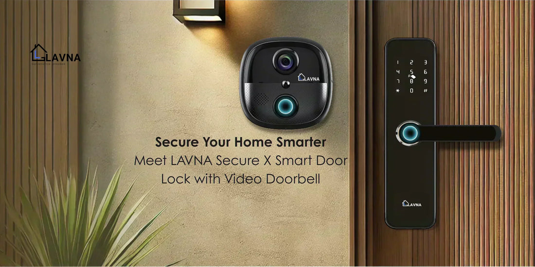 Secure Your Home Smarter: Meet LAVNA Secure X Smart Door Lock with Video Doorbell