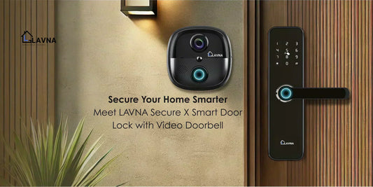 Secure Your Home Smarter: Meet LAVNA Secure X Smart Door Lock with Video Doorbell