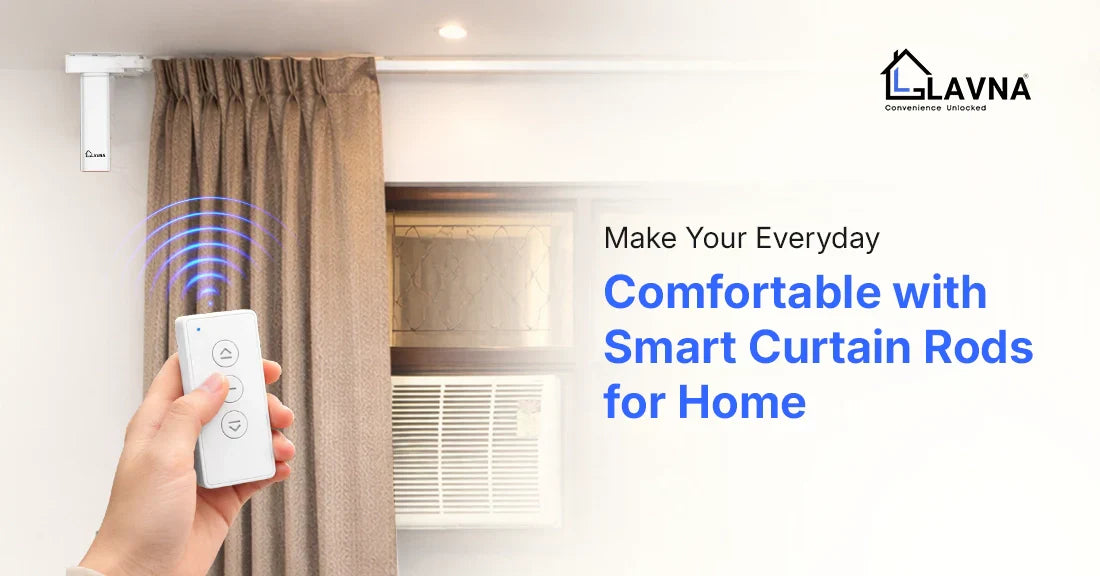 Make Your Everyday Comfortable with Smart Curtain Rods for Home