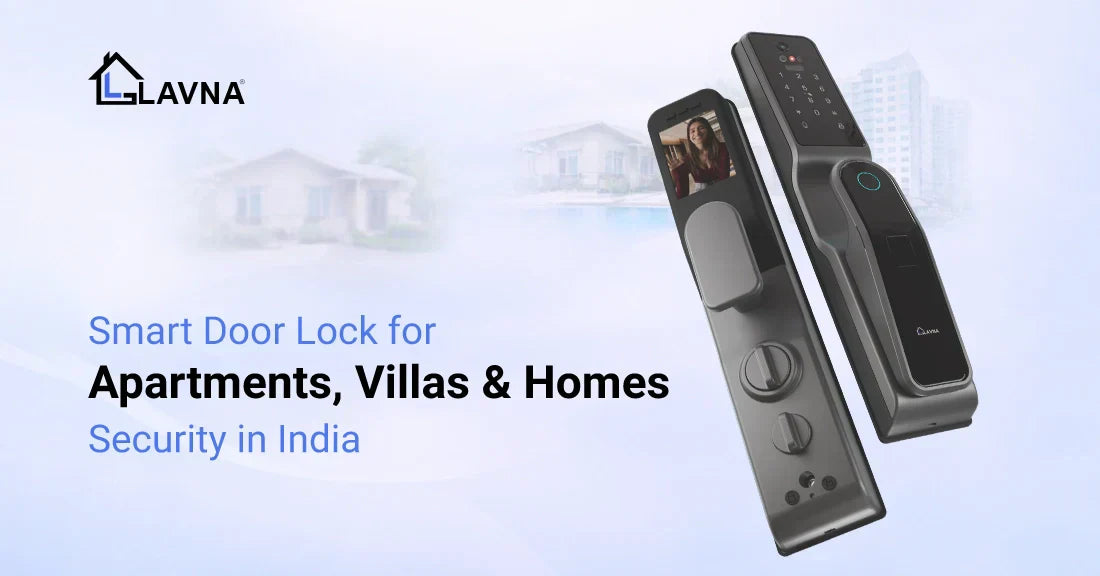 Smart Door Lock with Camera for Apartments