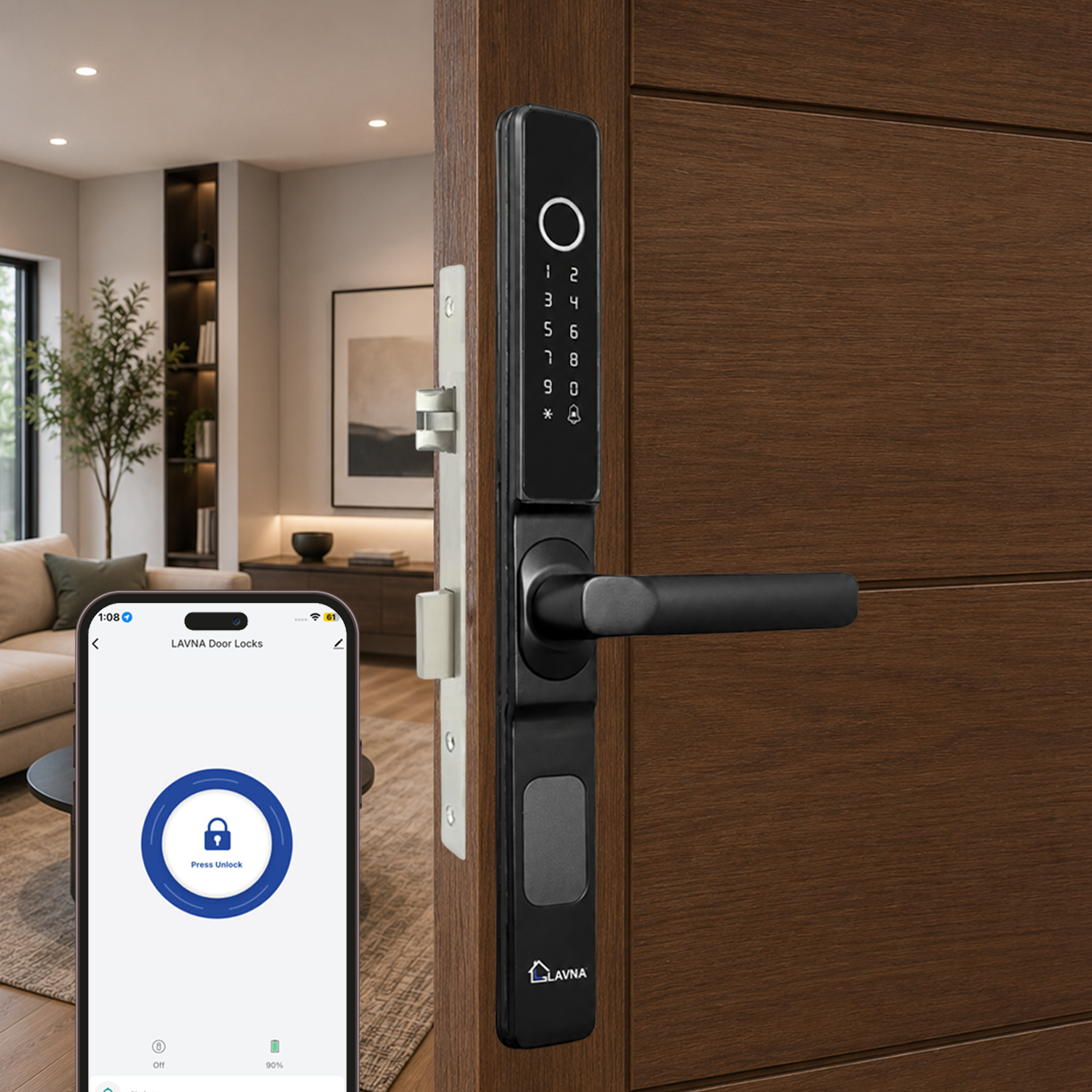 LAVNA LA20 Digital Smart Door Lock