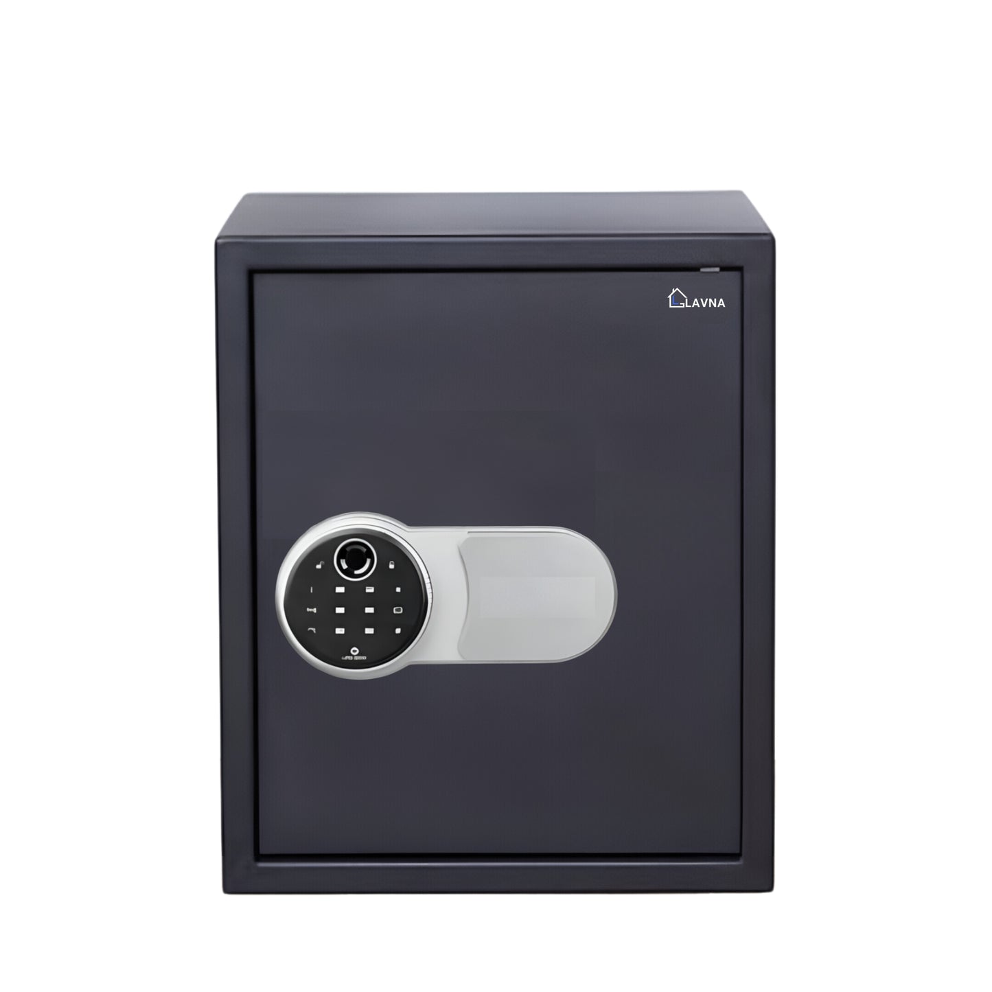 LAVNA Digital Safe Locker with FINGERPRINT, PIN and Manual key Access suitable for Jewellery, Cash, Documents and other valuables of Home Hotel Office Tijori with anti theft alarm