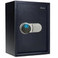 LAVNA Digital Safe Locker with FINGERPRINT, PIN and Manual key Access suitable for Jewellery, Cash, Documents and other valuables of Home Hotel Office Tijori with anti theft alarm