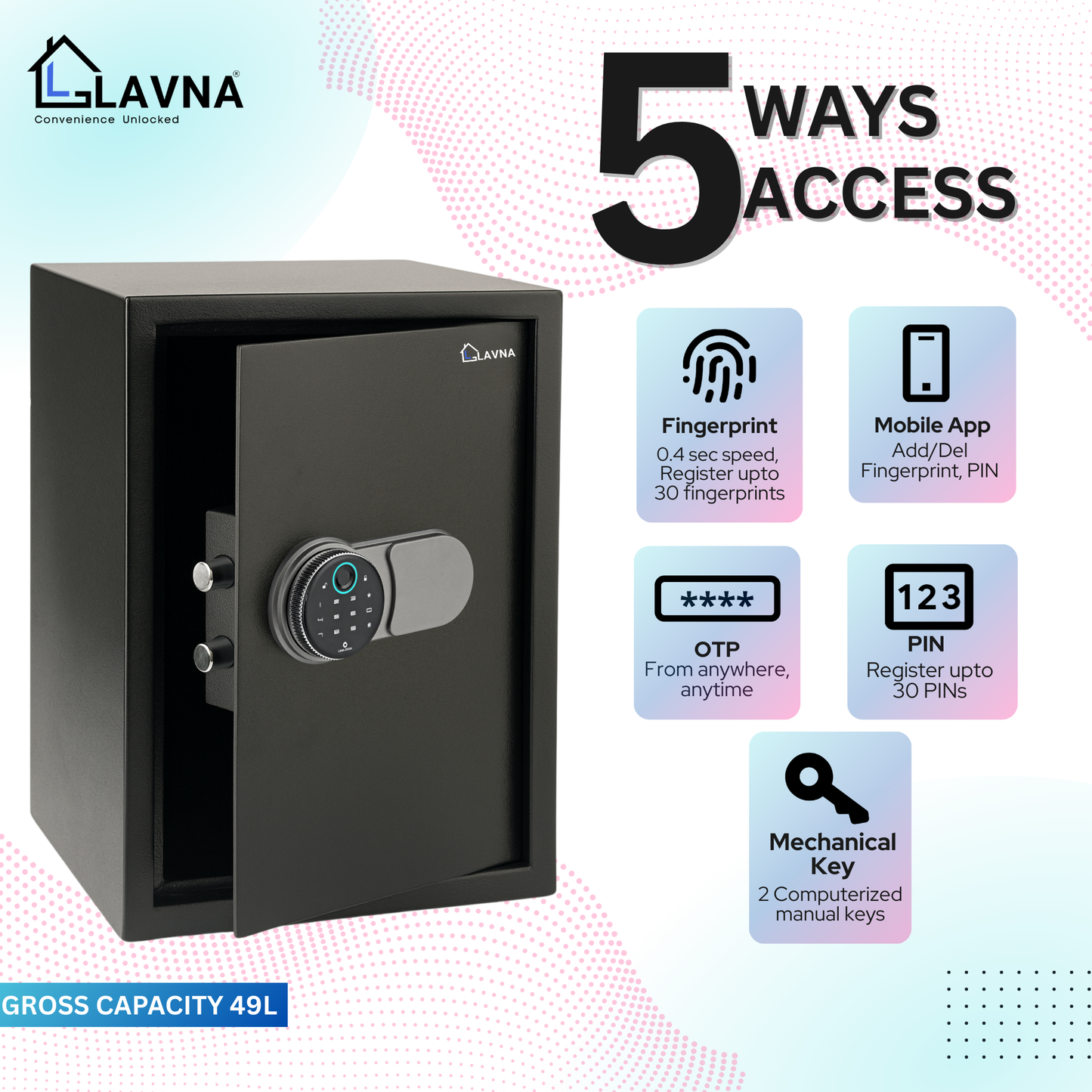 LAVNA Smart Safe Locker