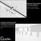 LAVNA 6 Meter Smart Curtain Rod