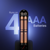 LA15 run on 4AAA battries 