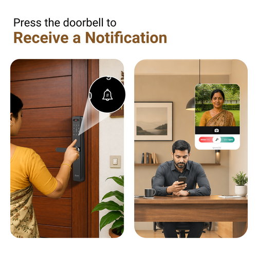 LA24 door bell samrt lock door 