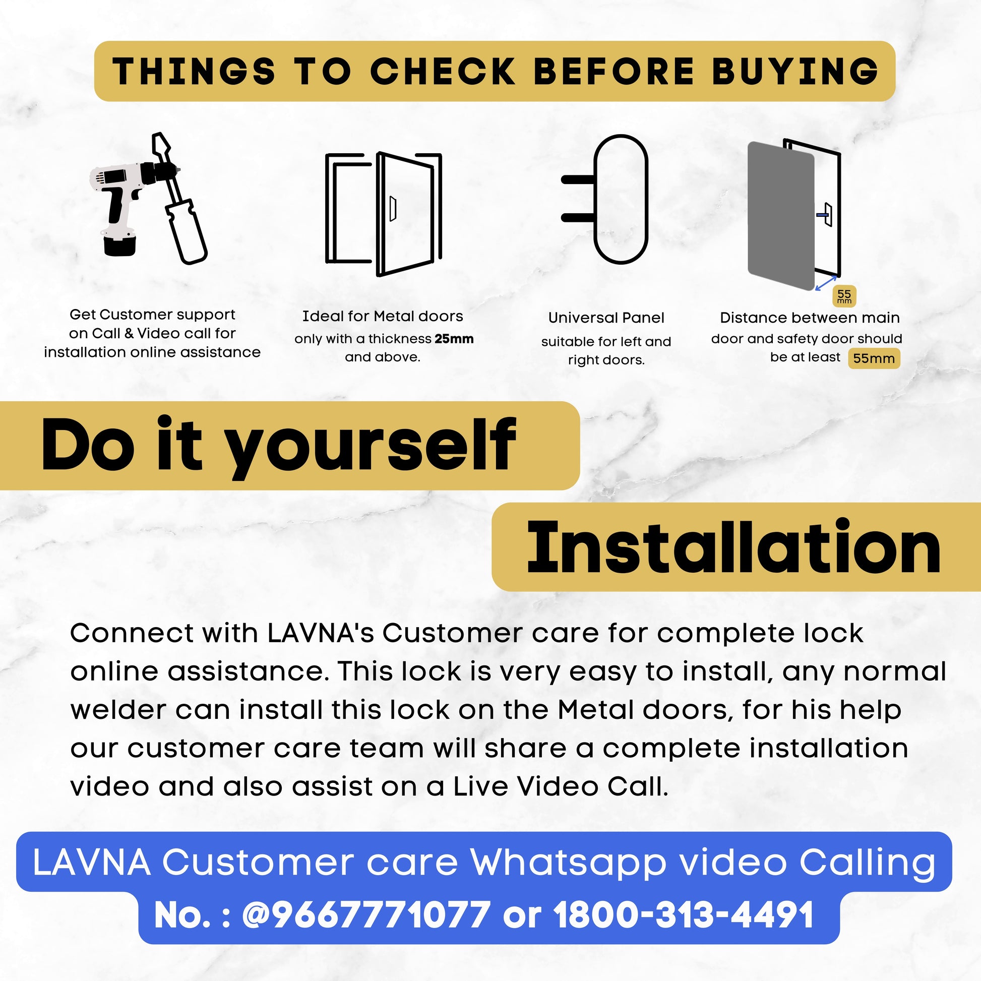 Do it yourself installation L-E50