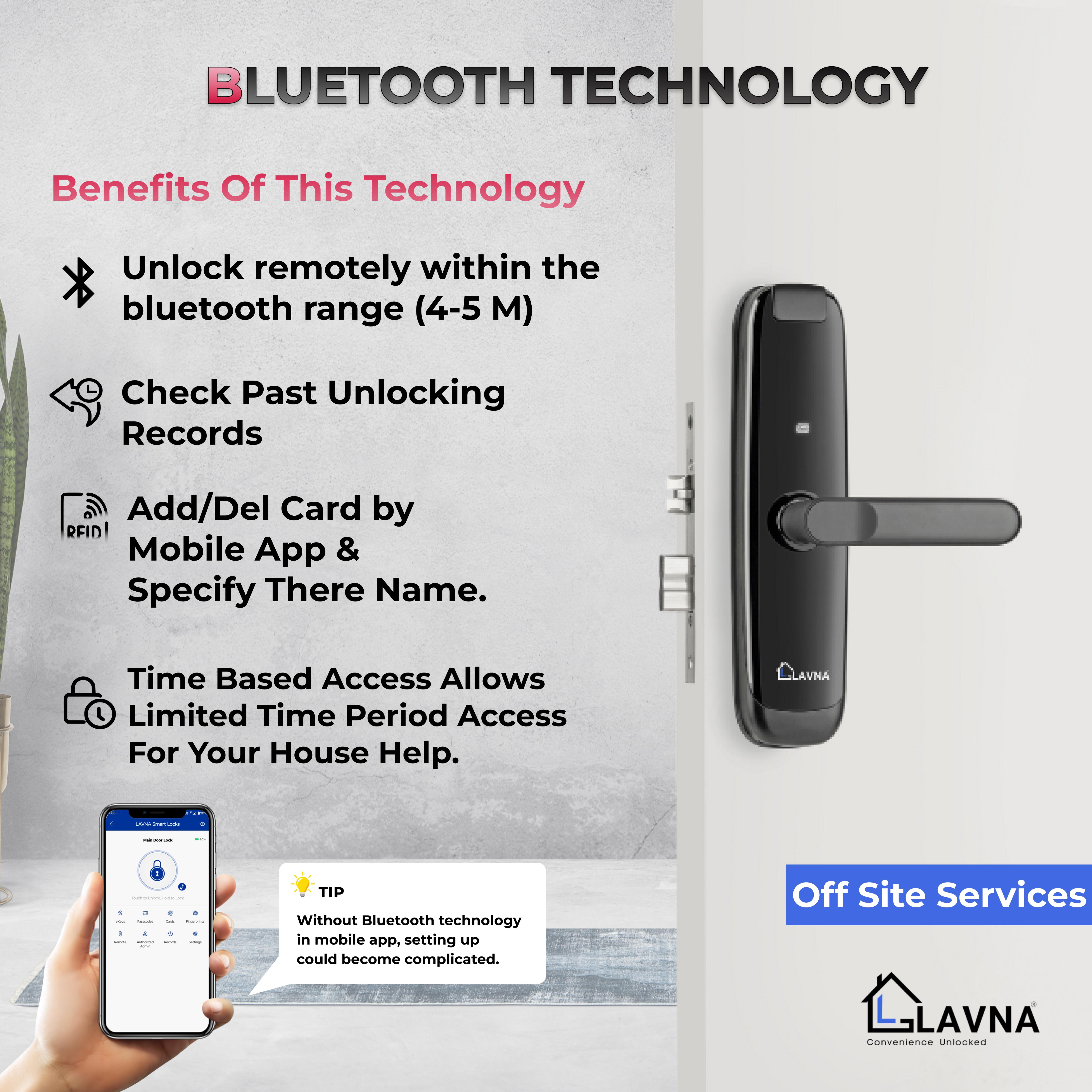 LAVNA Smart digital lock for doors