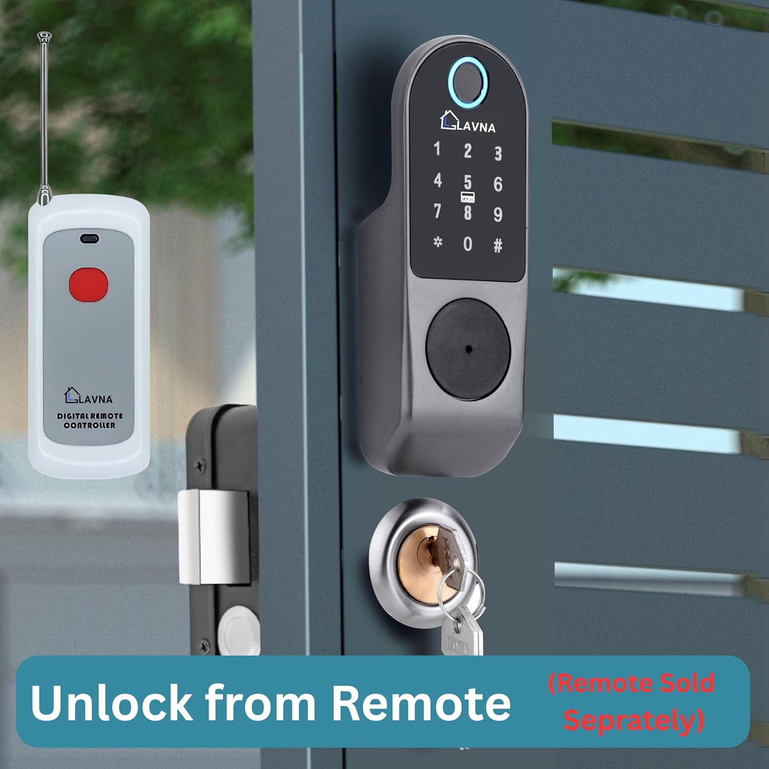 Remote for LE50 electronic door lock for metal doors