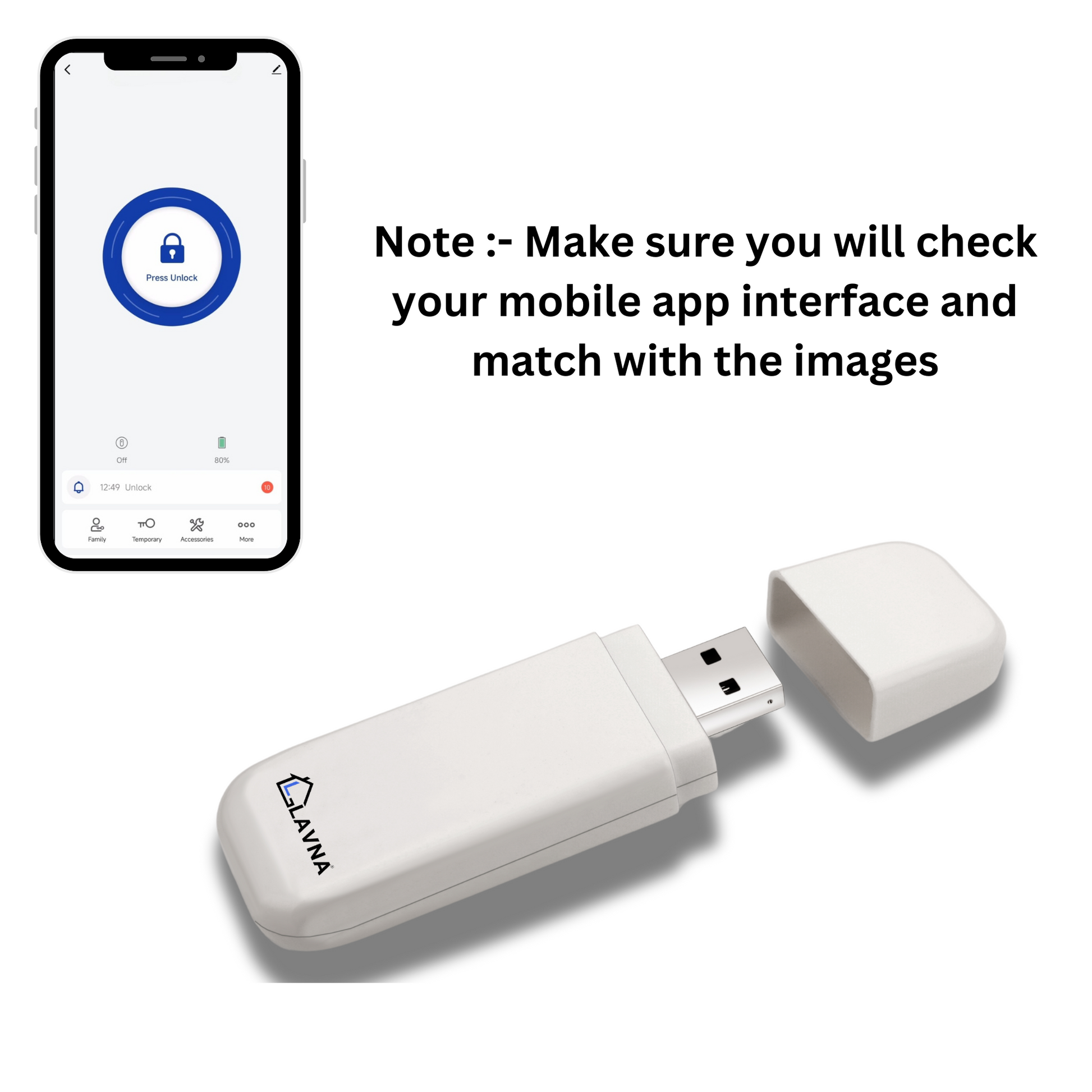  Smart WiFi Gateway Unlock