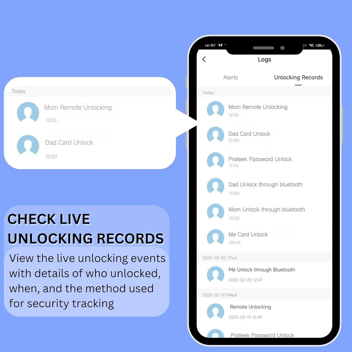  WiFi Gateway Unlock | LAVNA smart door  Locks 