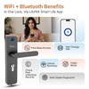 Wifi_bluetooth in Smart wooden door lock