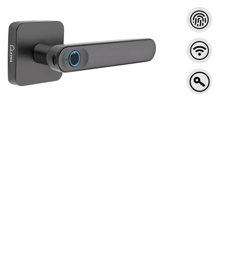 LAVNA LA15 Handle Fingerprint Door Lock
