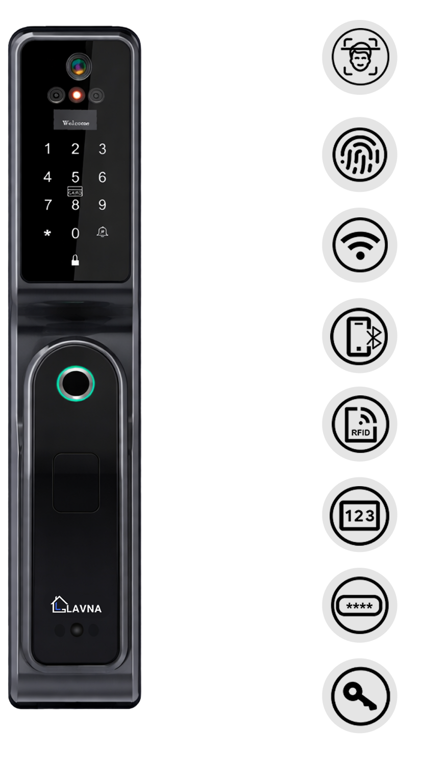 LAVNA LA44 Digital Smart Door Lock
