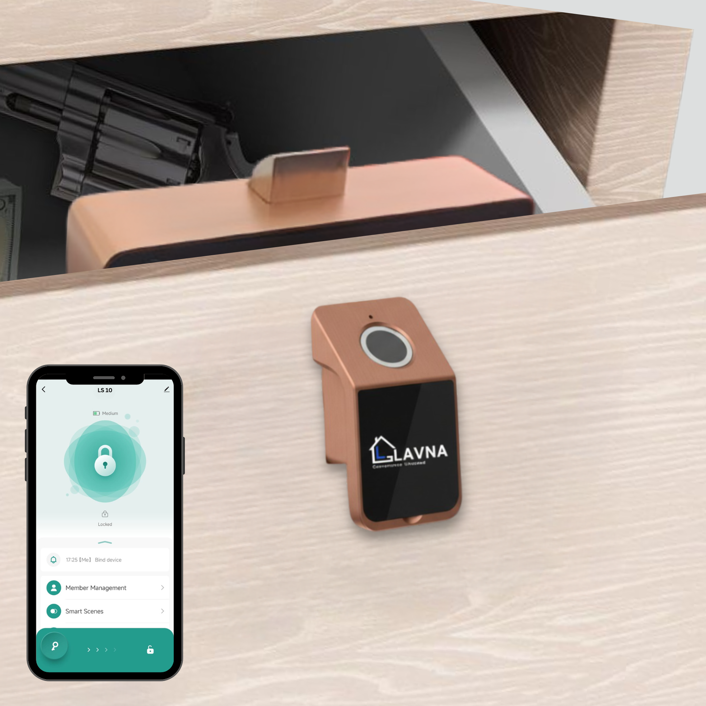 LAVNA ls10 Digital Cabinet Locks