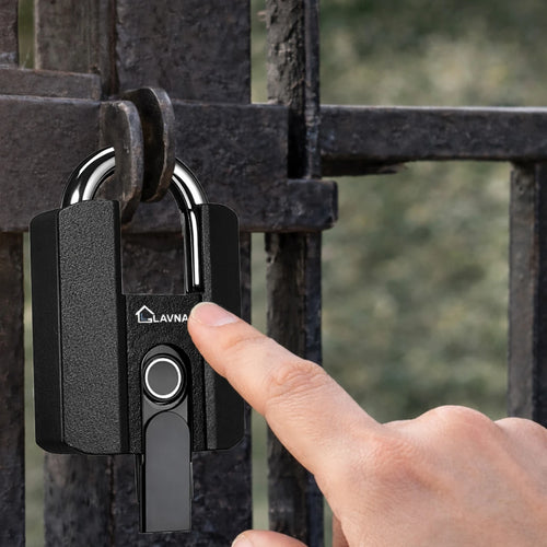 padlock with key​