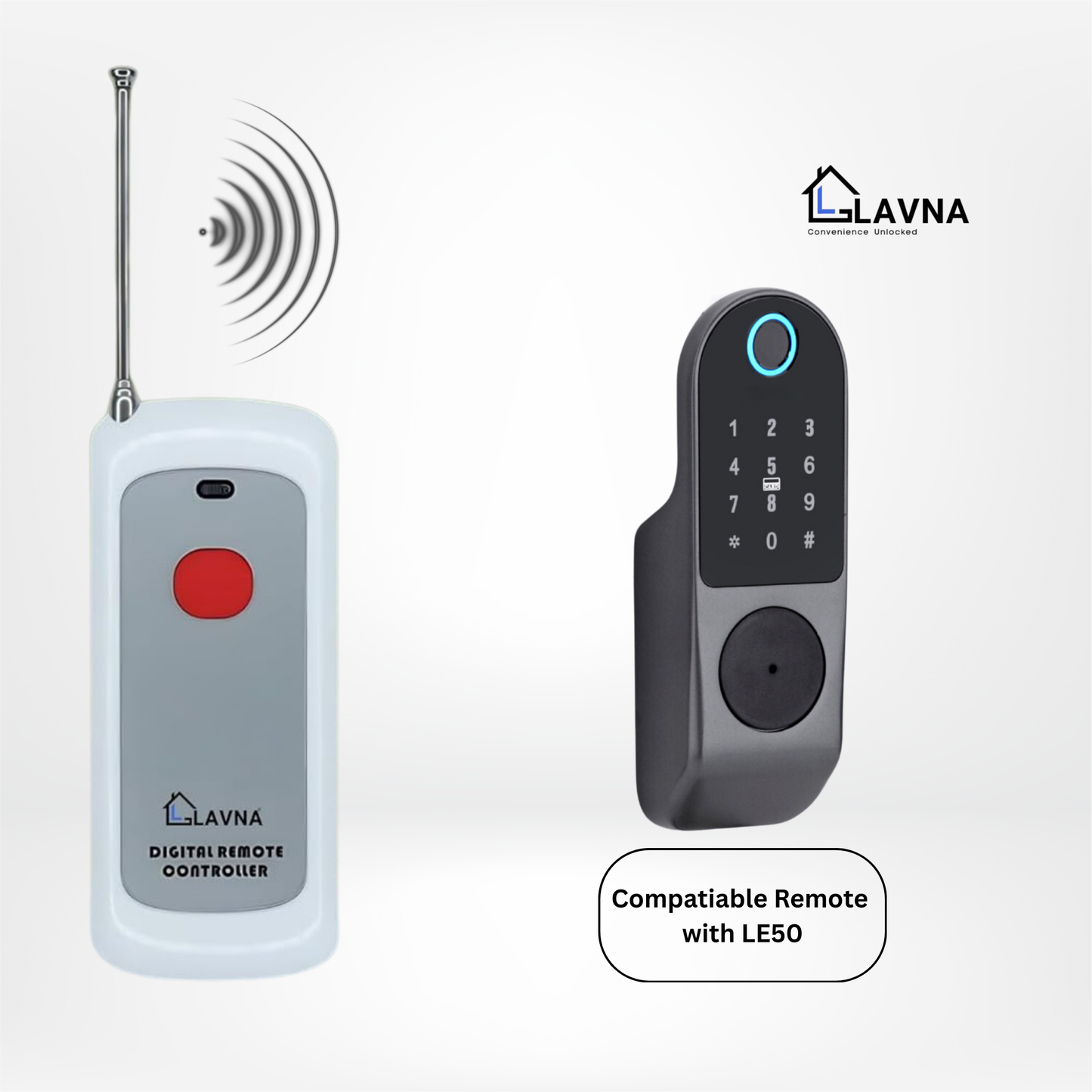remote for LE50 Metal Door Lock