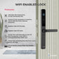 smart door lock wifi