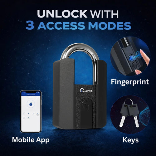 smart fingerprint padlock